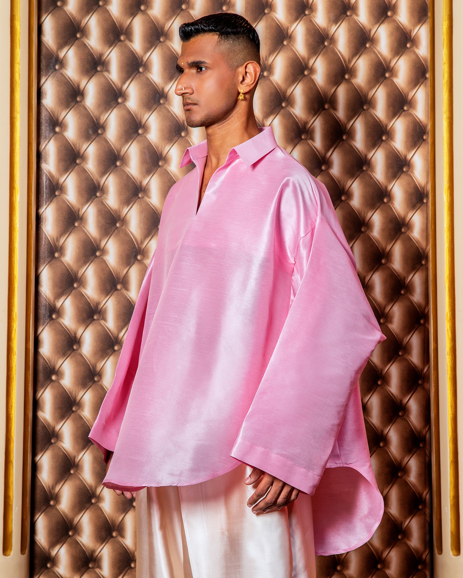 Kurta Shirt Belanga (Pink)