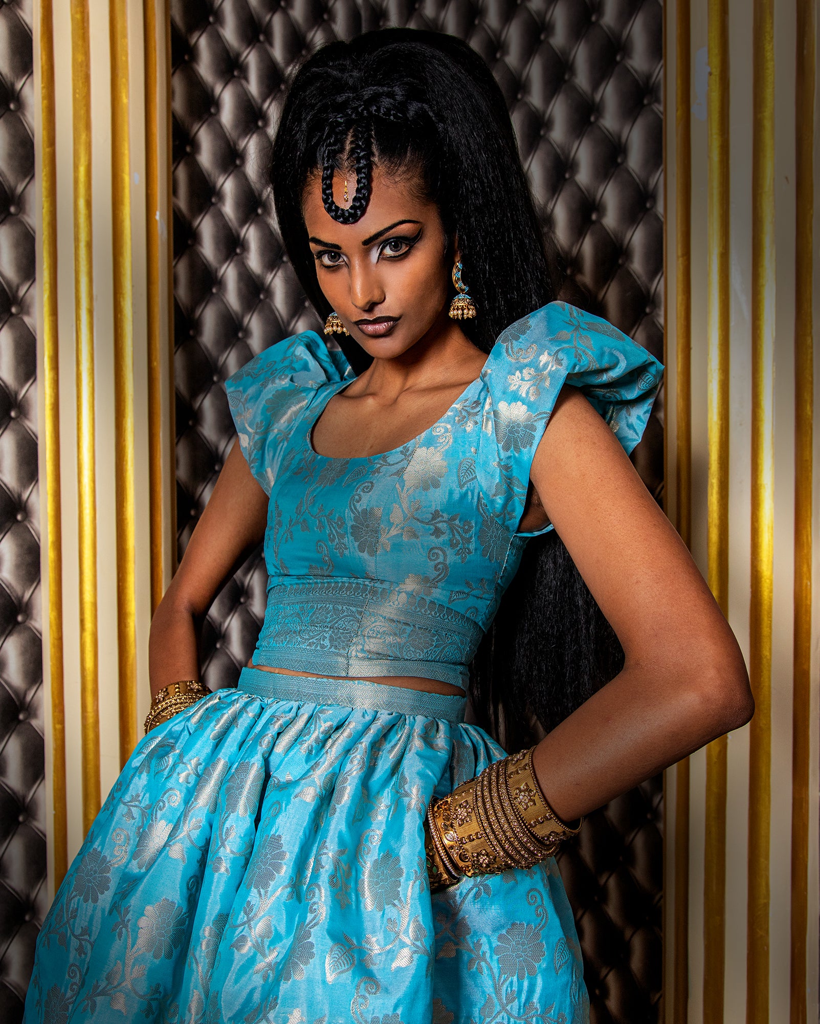 Lehenga Kaur (Azure)