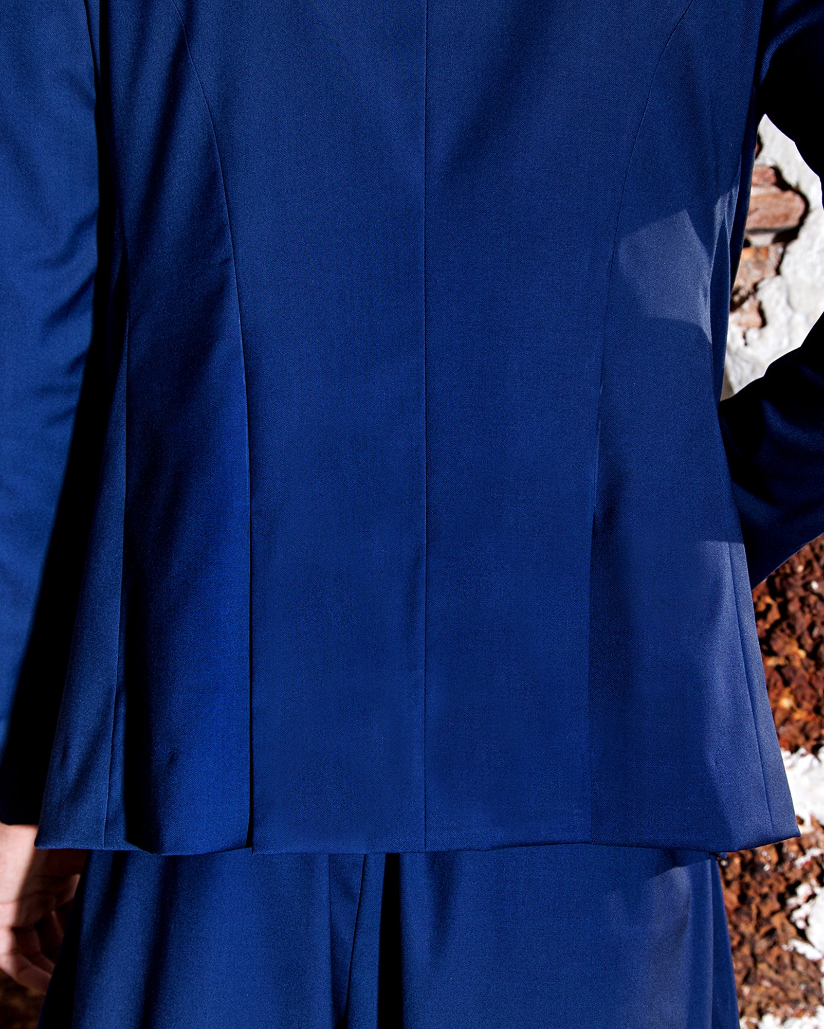 Samfu Barat Lurus (Navy)