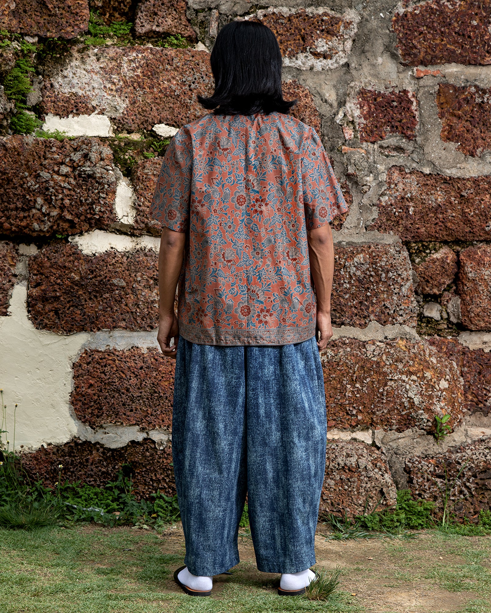 Samfu Pendek (Sienna Batik)