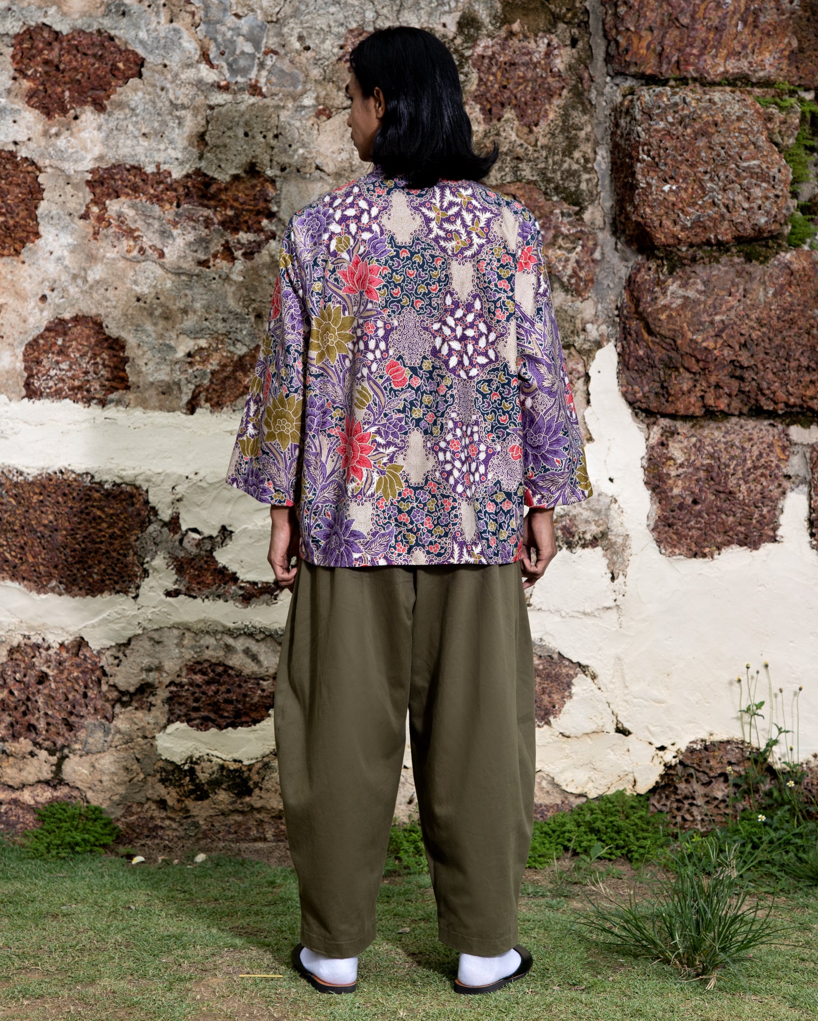 Samfu Atas (Daffodil Batik)