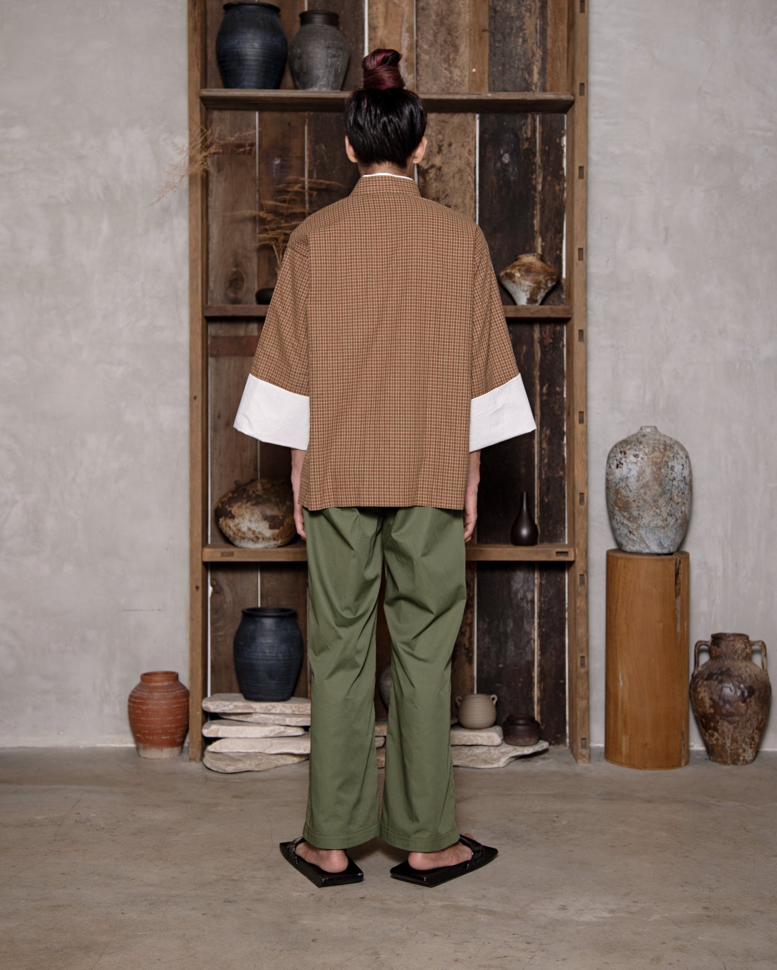 Baju Li Bai Berpetak (Oak Plaid)
