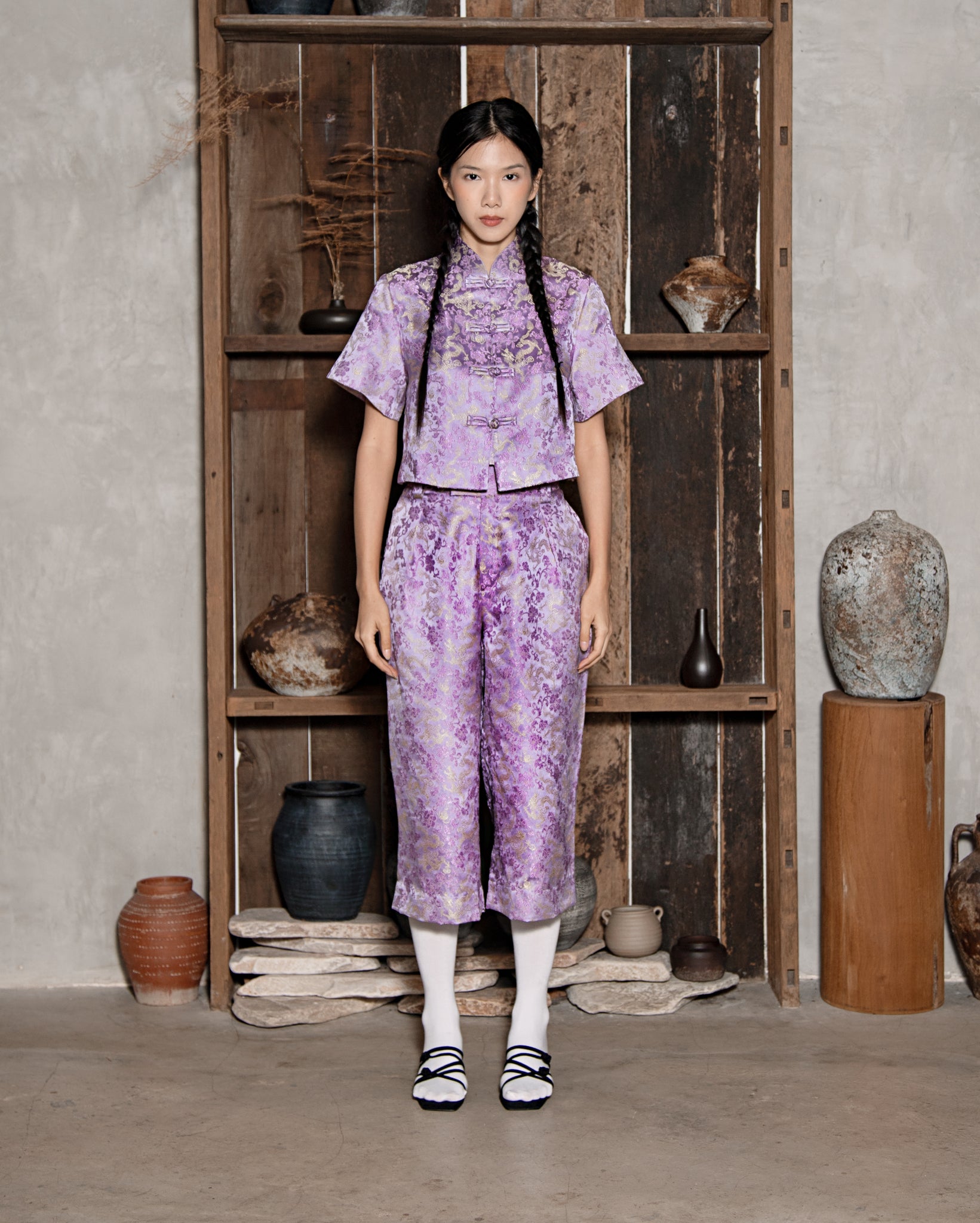 Baju Tang Krop (Lilac Dragon)