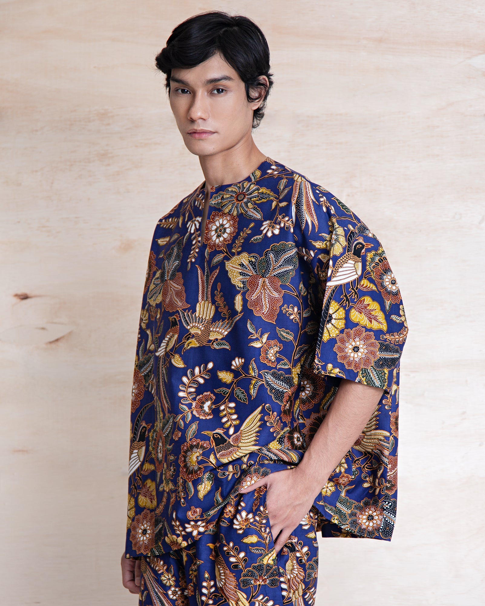 Baju Kekek Batik (Persian Blue)