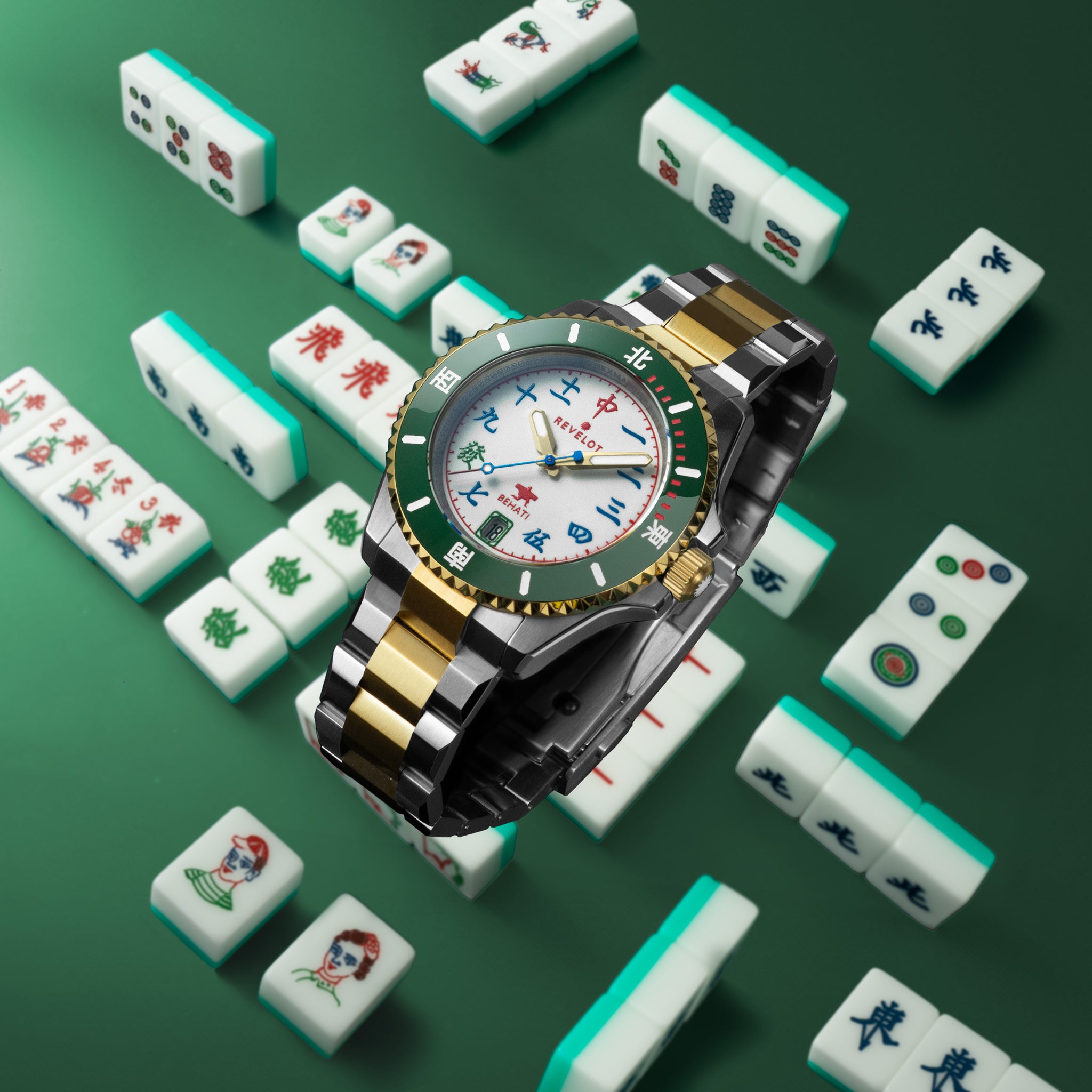 REVELOT X BEHATI HEXMARINER 39 MAHJONG (Gold Silver)