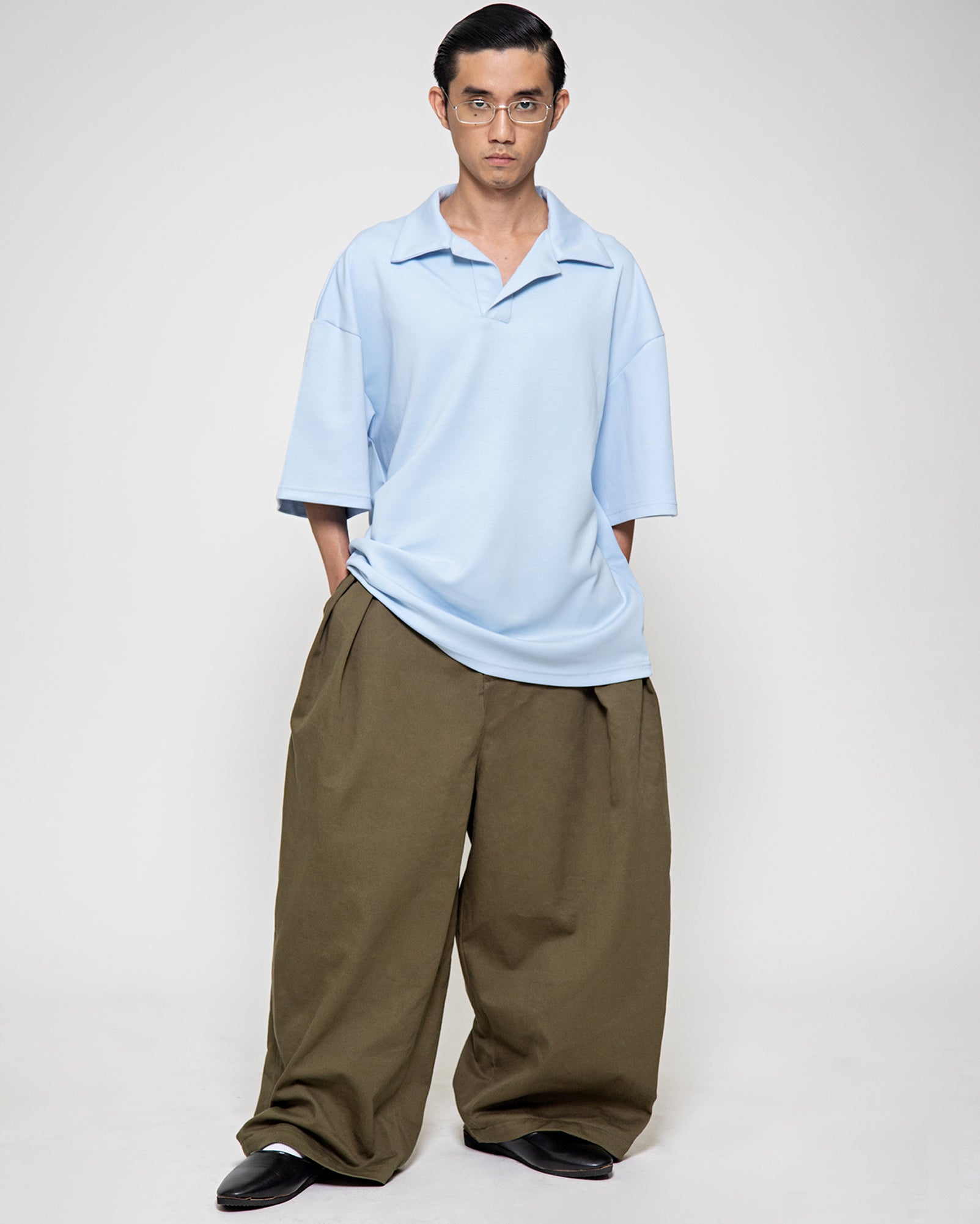 Polo Jersey (Sky) / Ramlee Pants (Army)