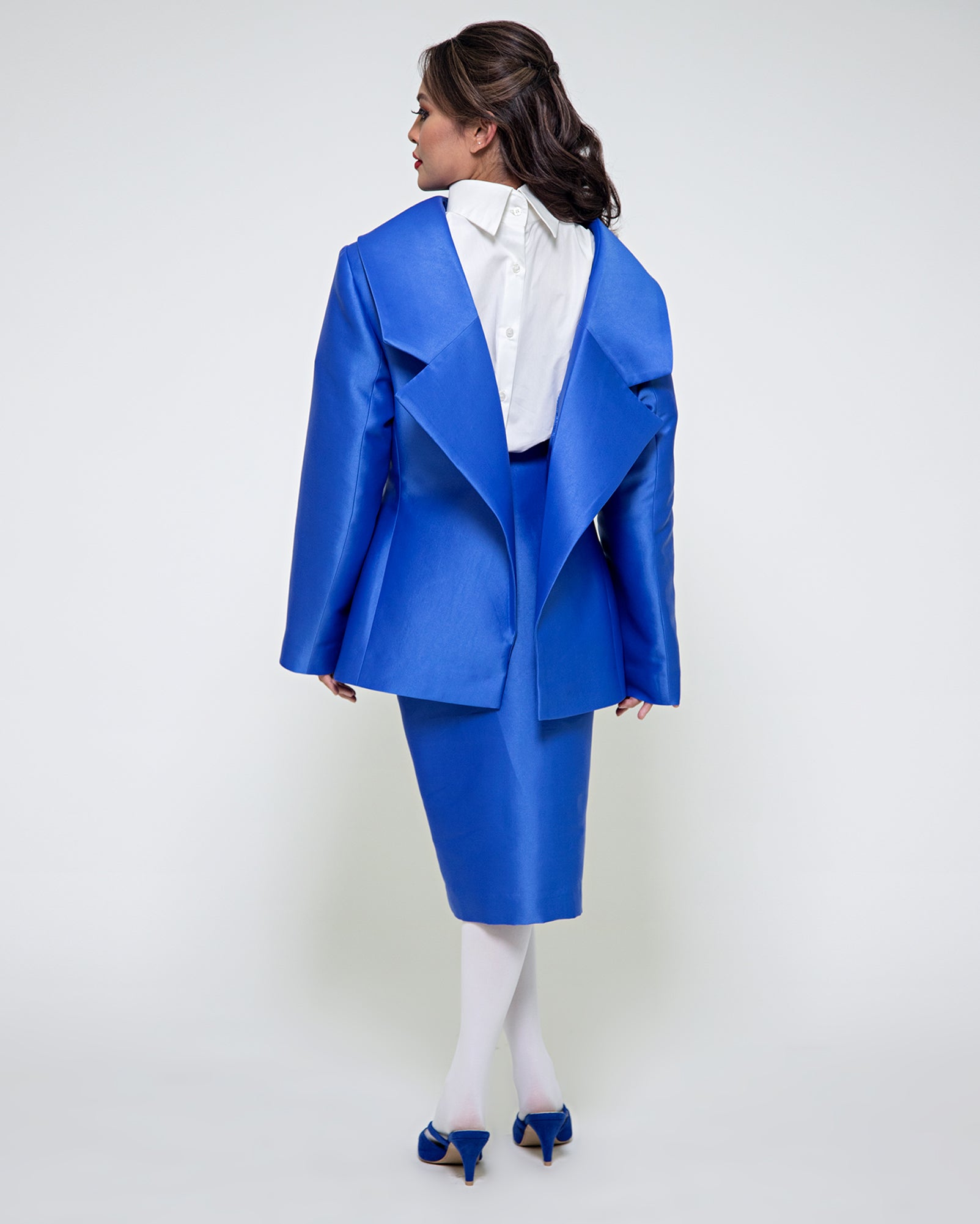 Blazer Terbalik (Cobalt)