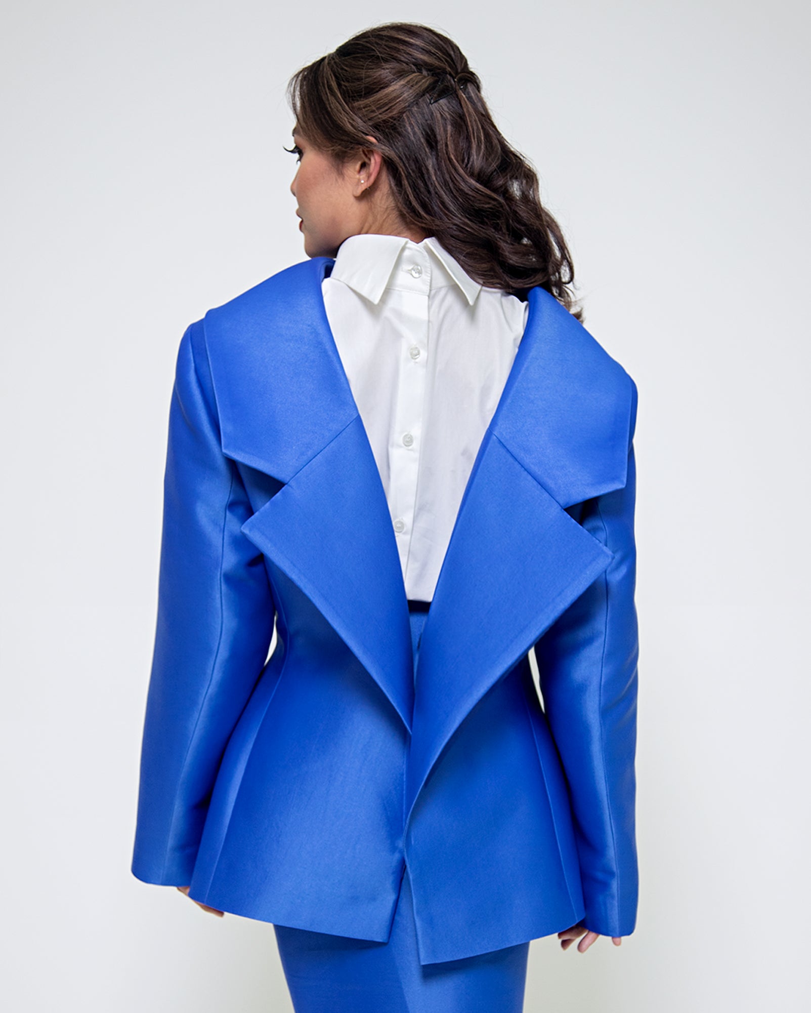 Blazer Terbalik (Cobalt)