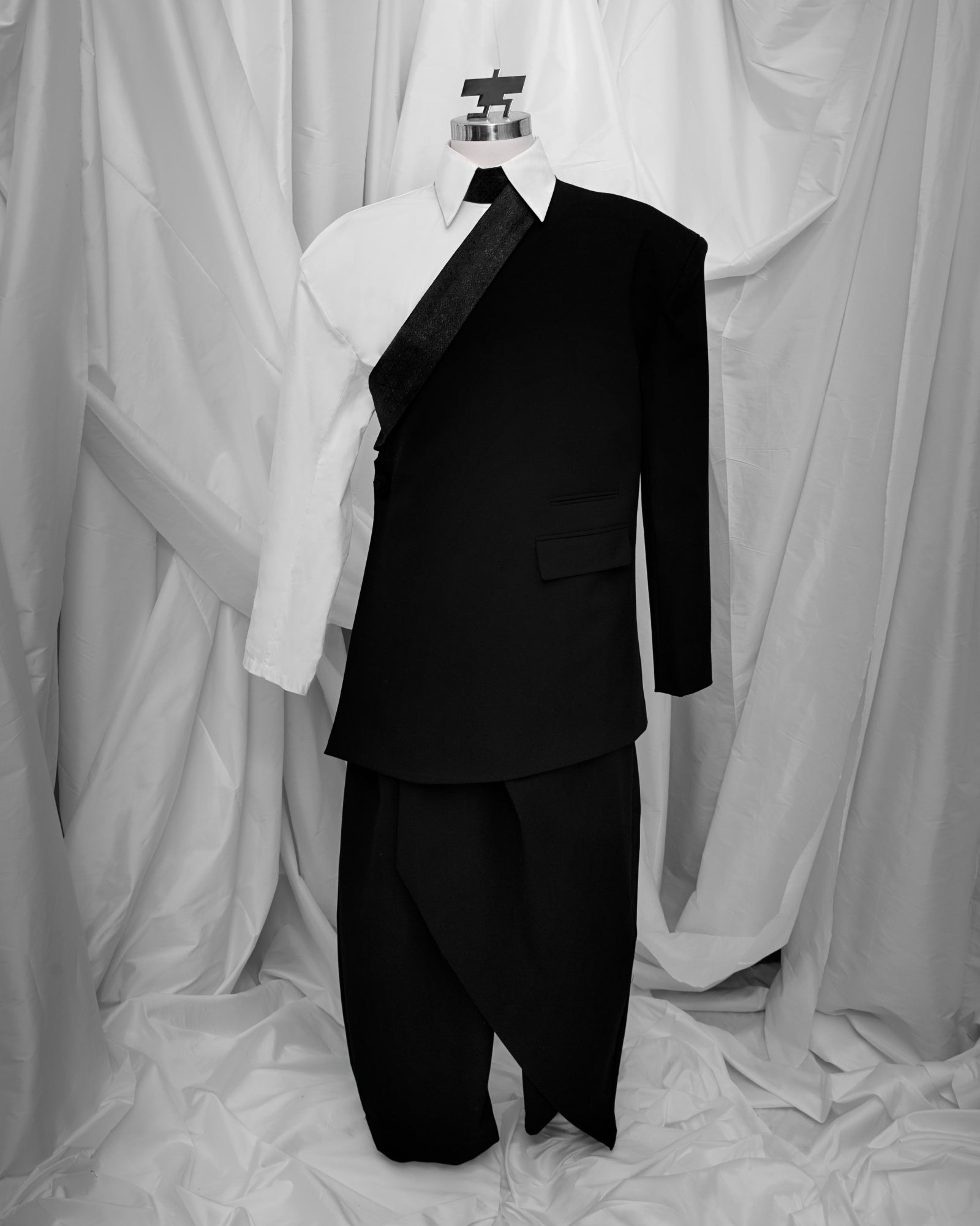 Selempang Blazer //  Pendekar Pants (Black Viscose)