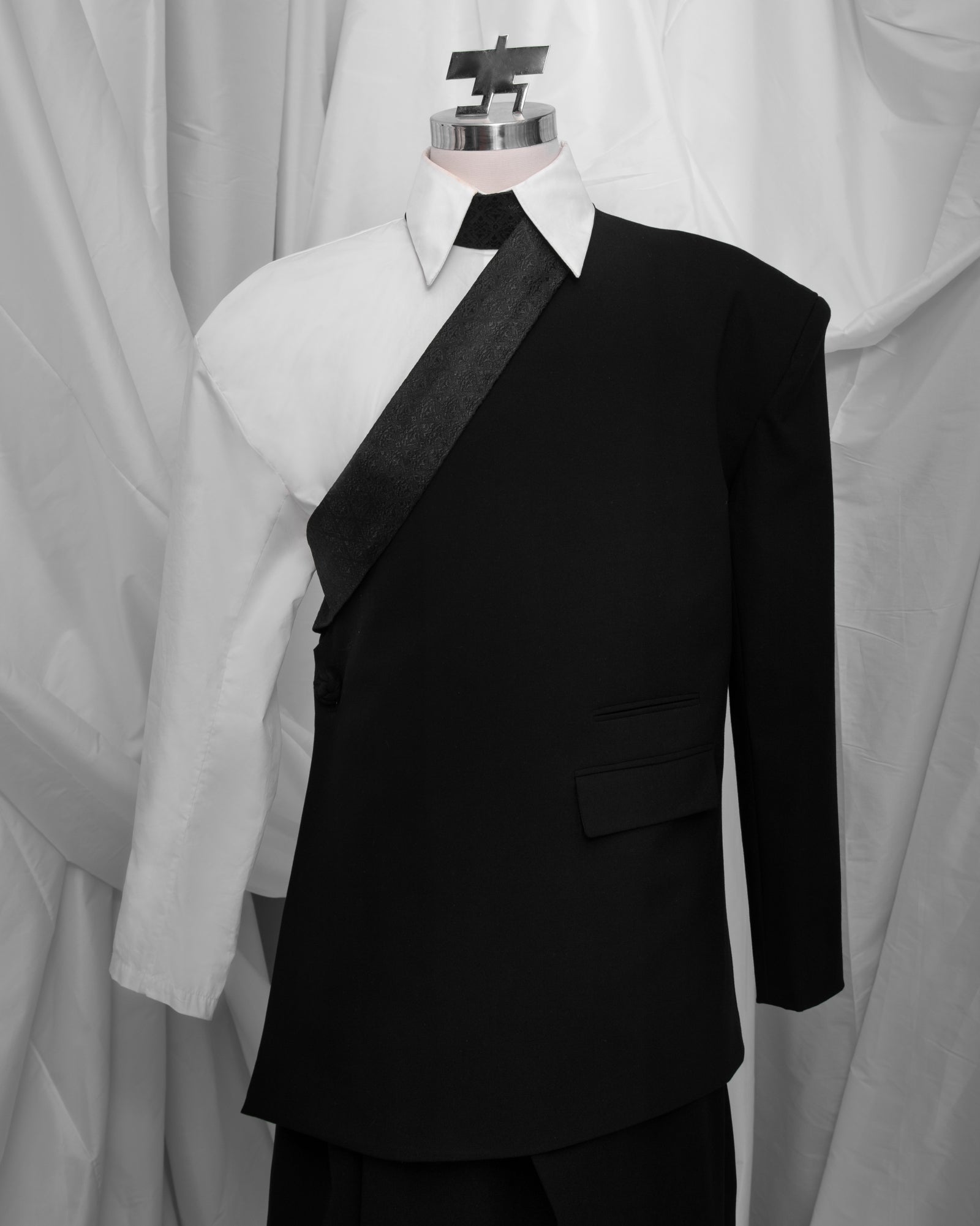 Selempang Blazer //  Pendekar Pants (Black Viscose)