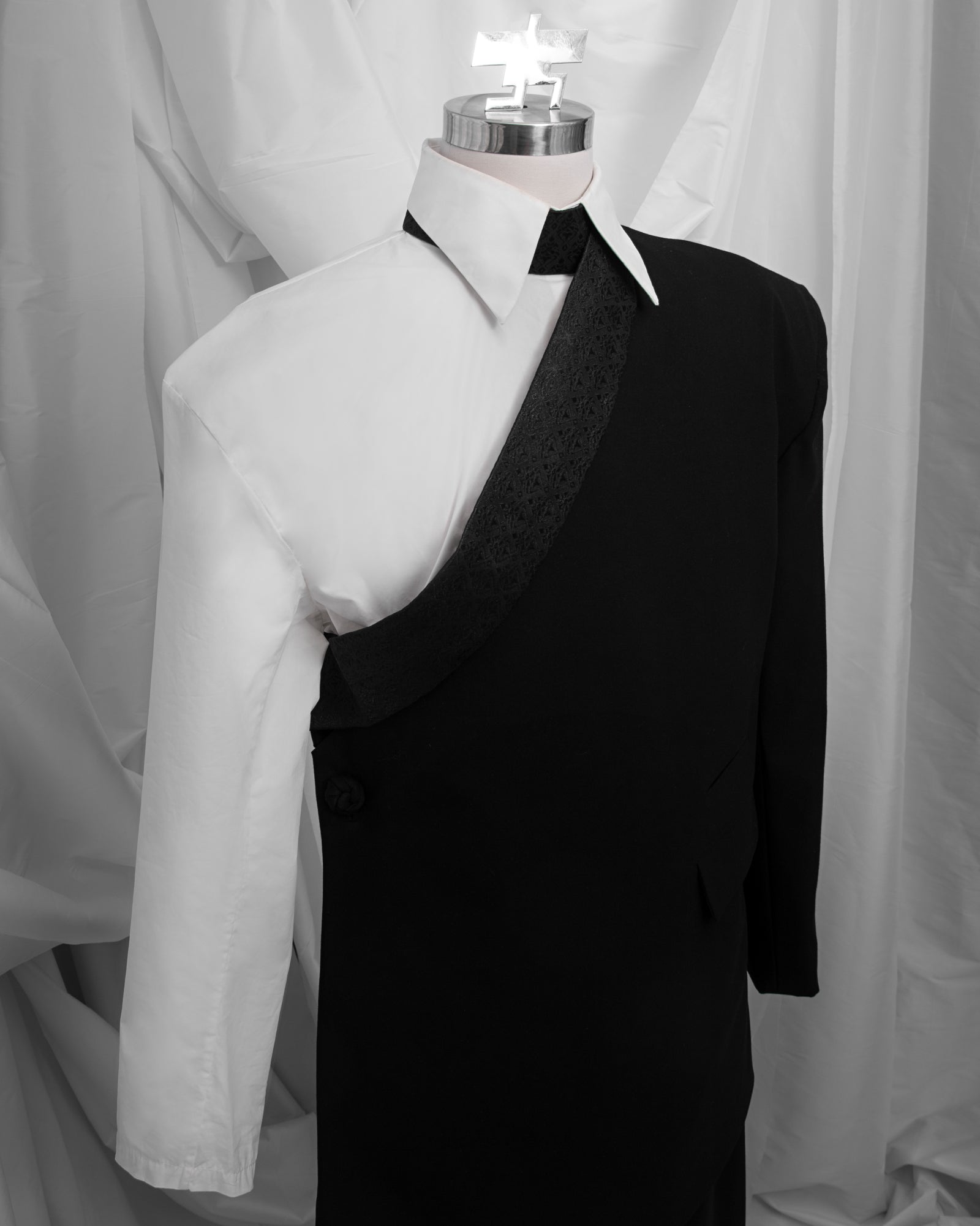 Selempang Blazer //  Pendekar Pants (Black Viscose)