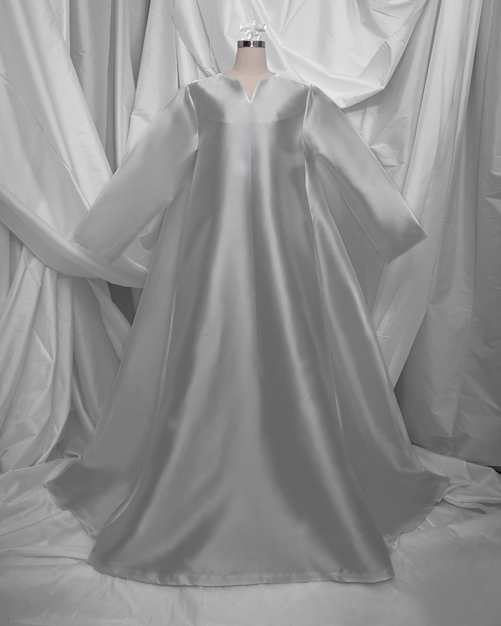 Abaya Amin (Silver)