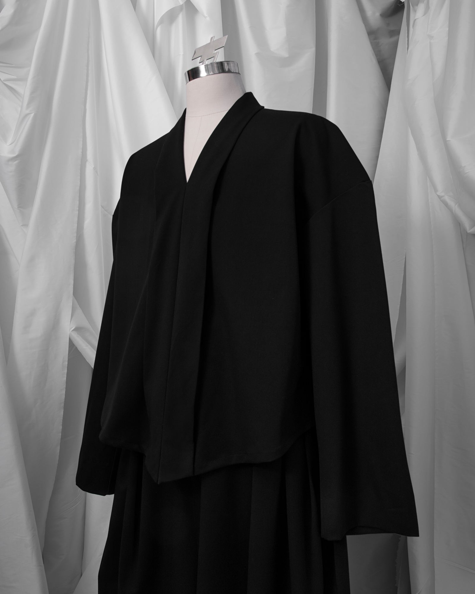 Kebaya Baba // Ramlee Pants (Black Suit)