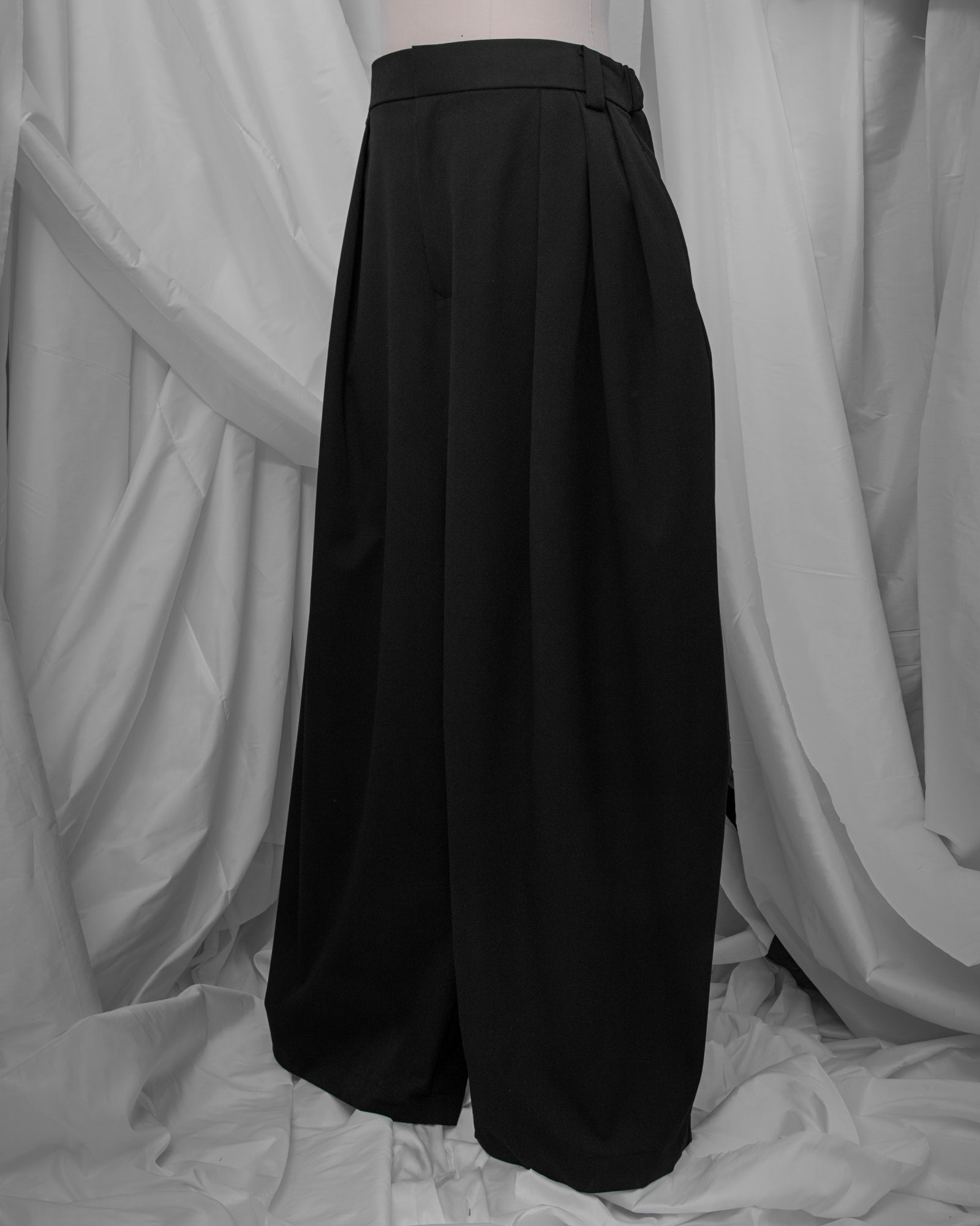 Kebaya Baba // Ramlee Pants (Black Suit)