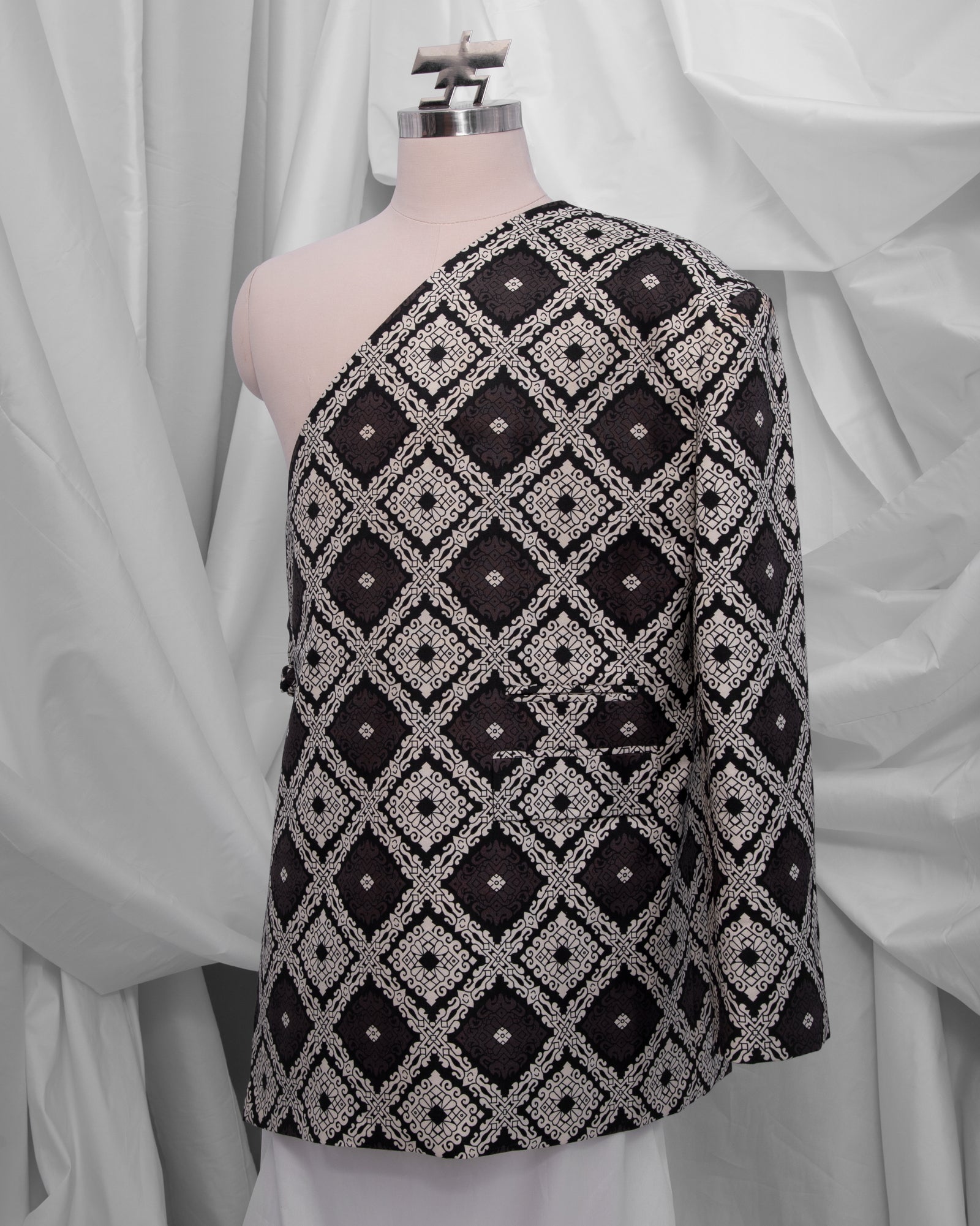 Selempang Blazer (Songket Print)