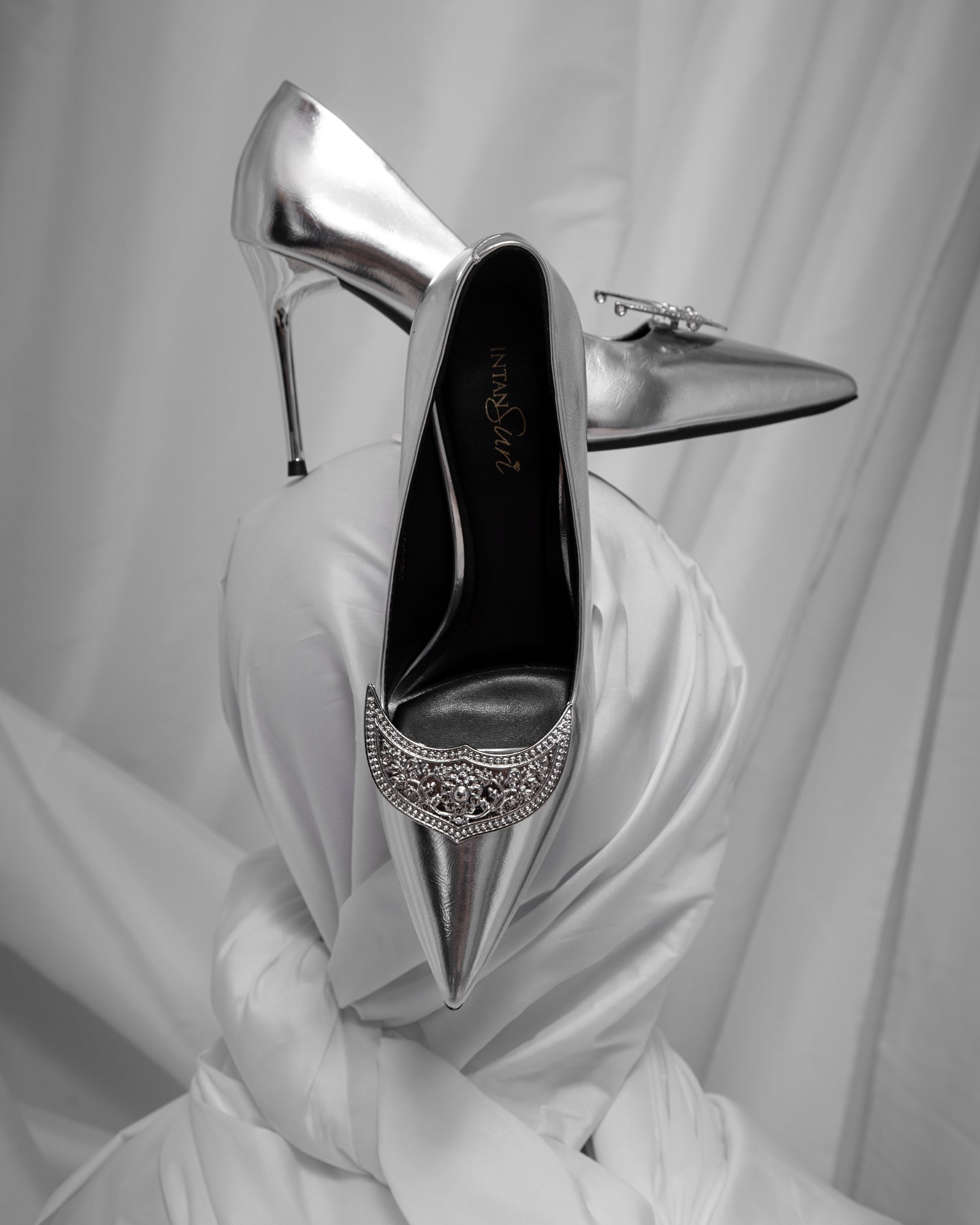 INTAN SURI Dokoh Heel (Silver)