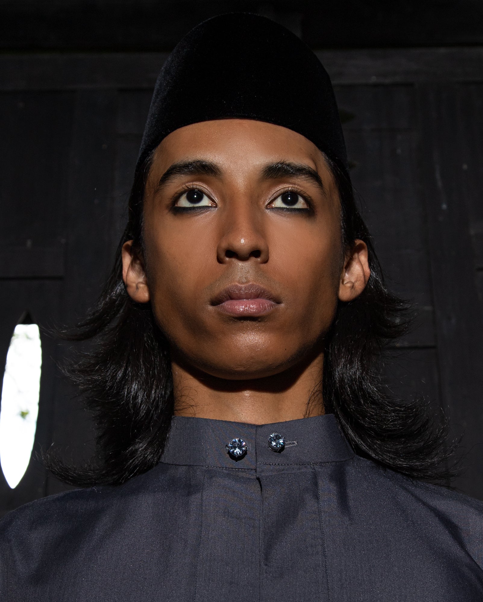 Baju Melayu Qaba (Charcoal)