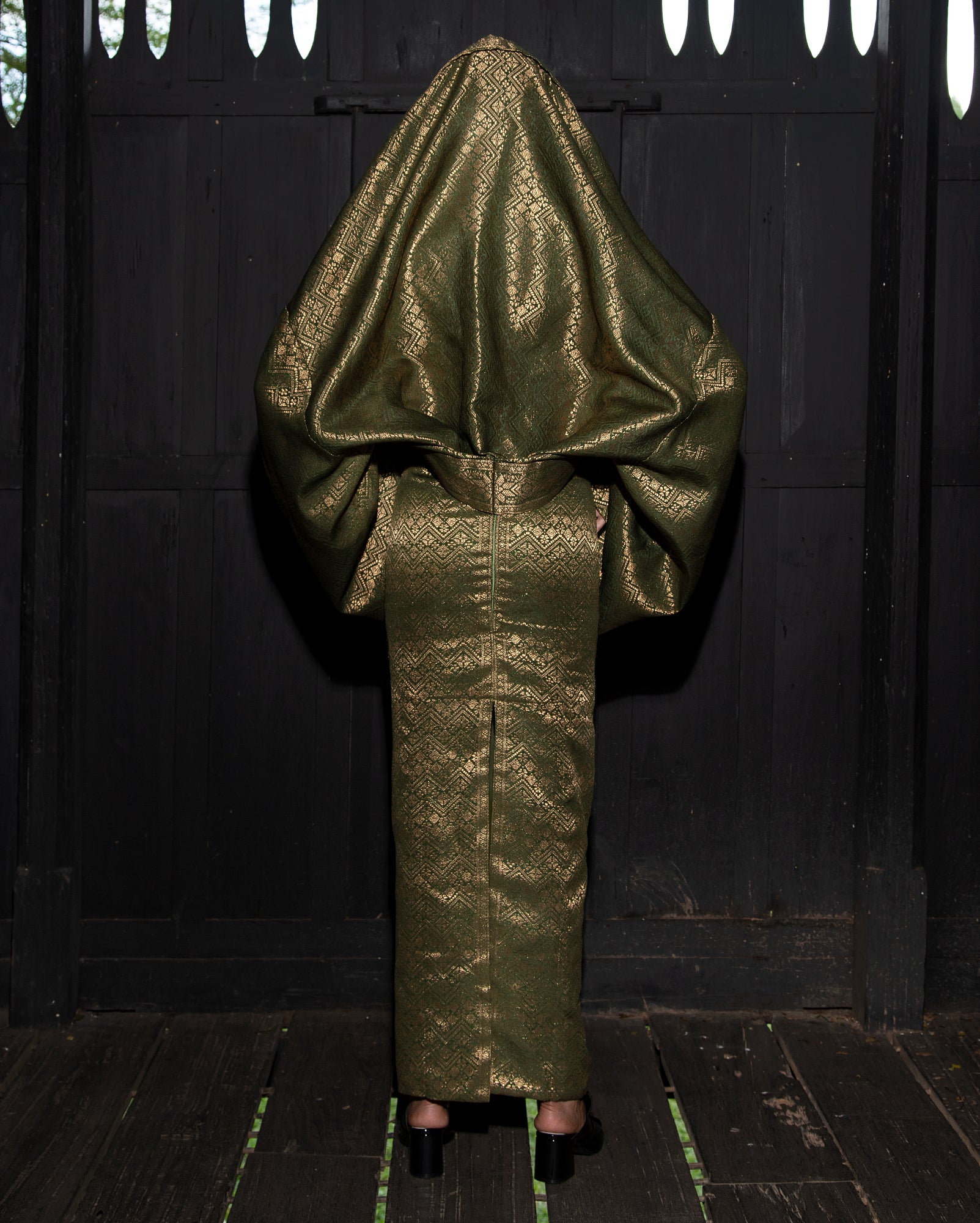 Corset Tube Dress (Olive)