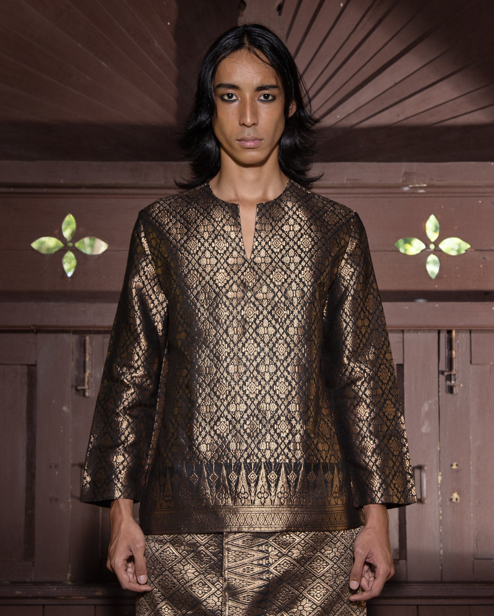 Baju Atas Songket (Bronze)