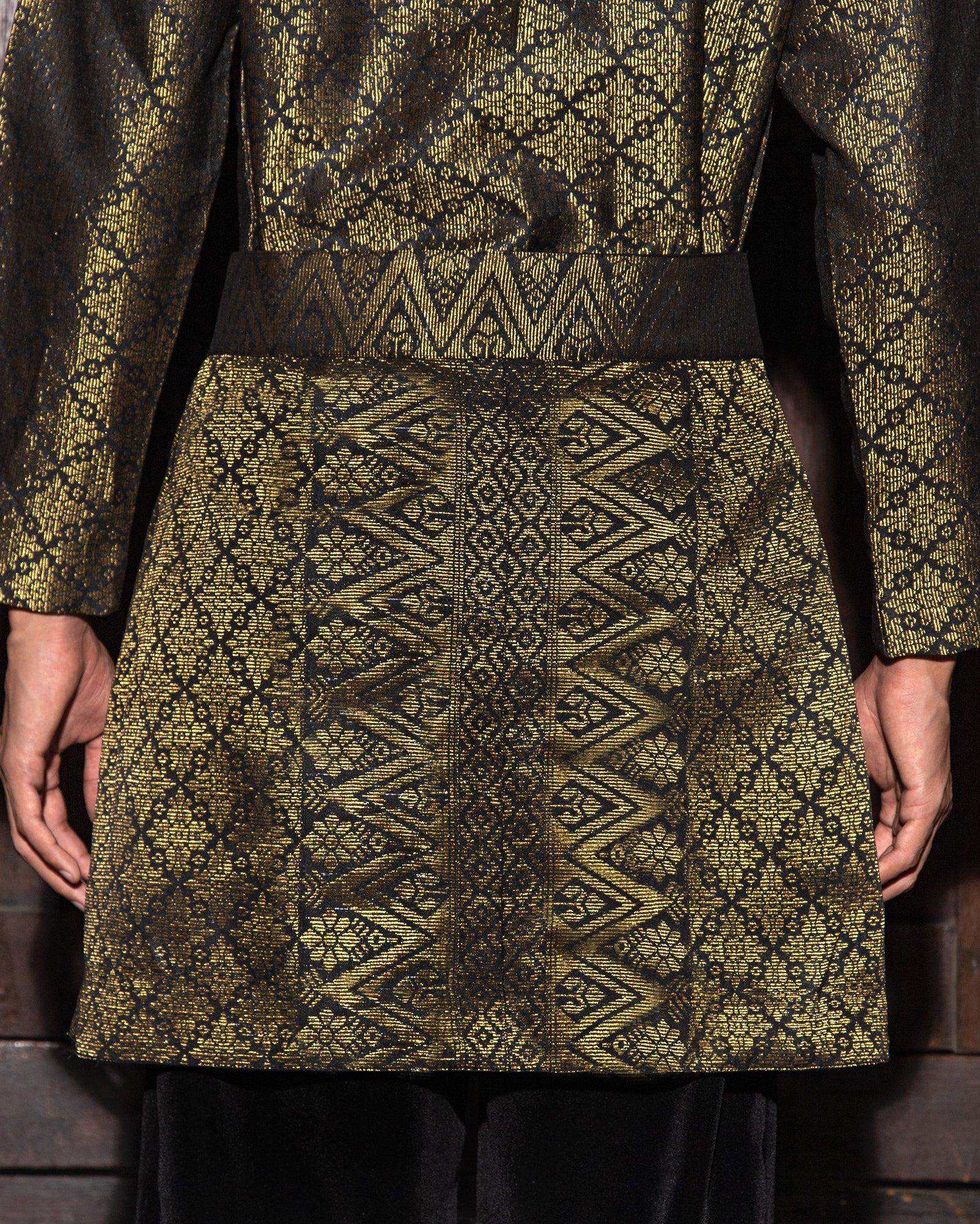 Baju Atas Songket (Gold)