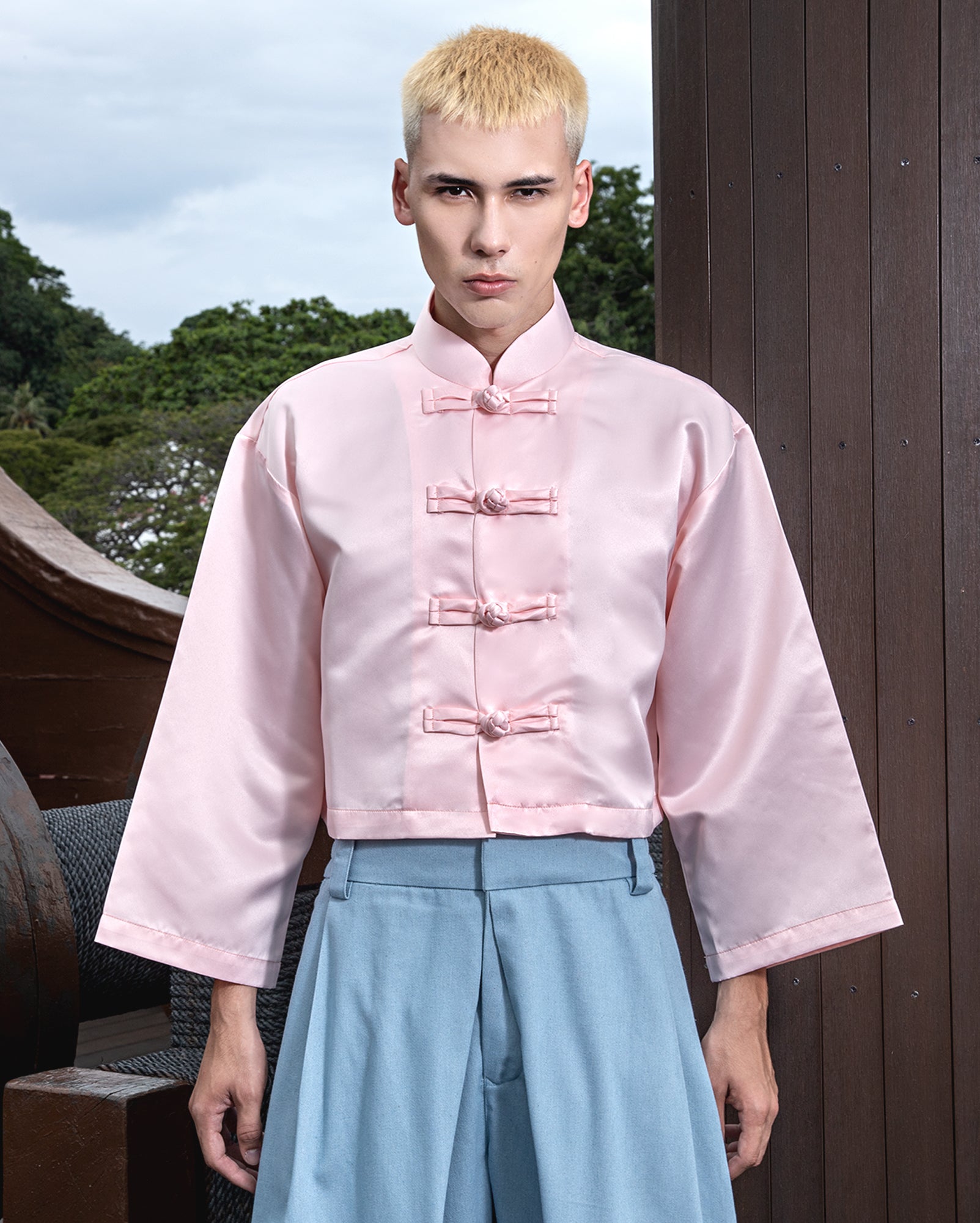 Chang Tang Krop (Pink) - Lobak Jeans (Sky)