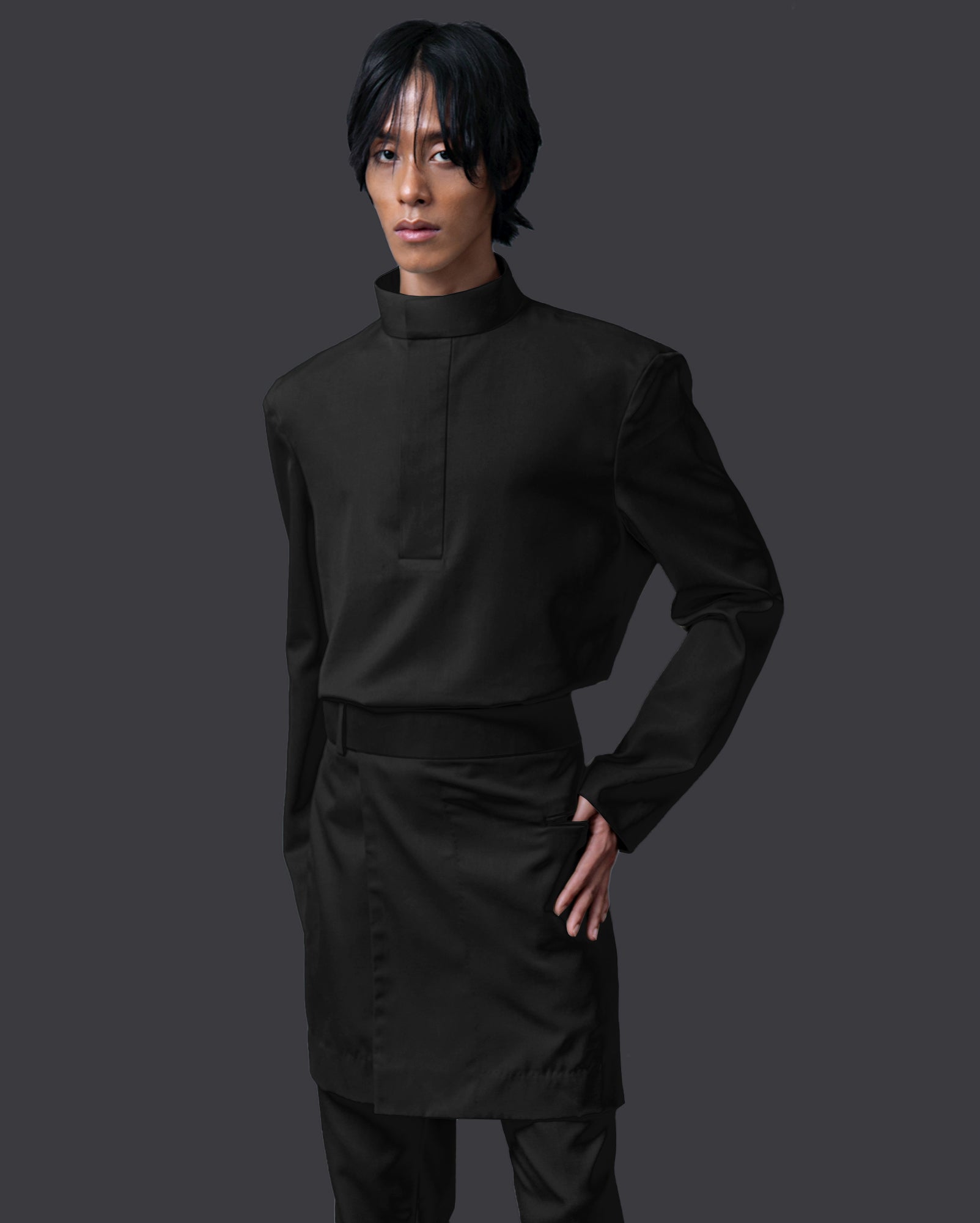 Baju Melayu Z (Black)