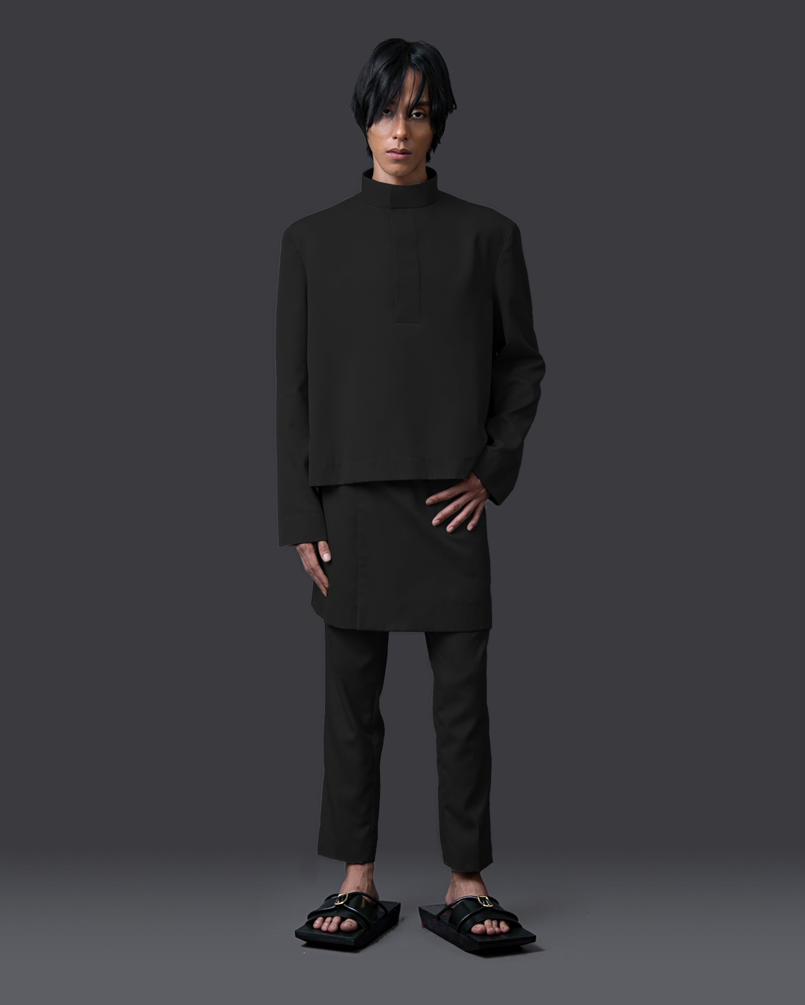 Baju Melayu Z (Black)