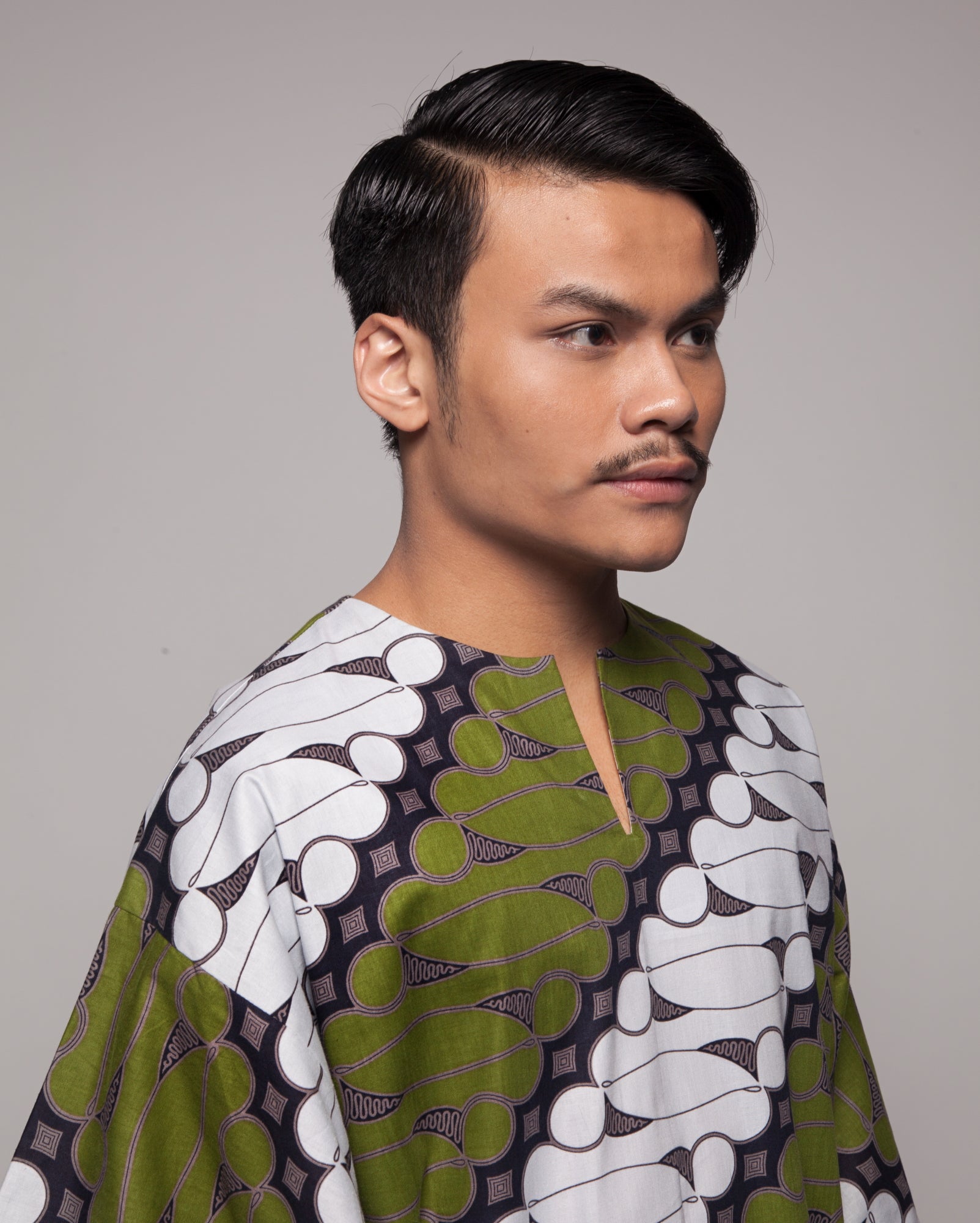Baju Kedah Batik Parang