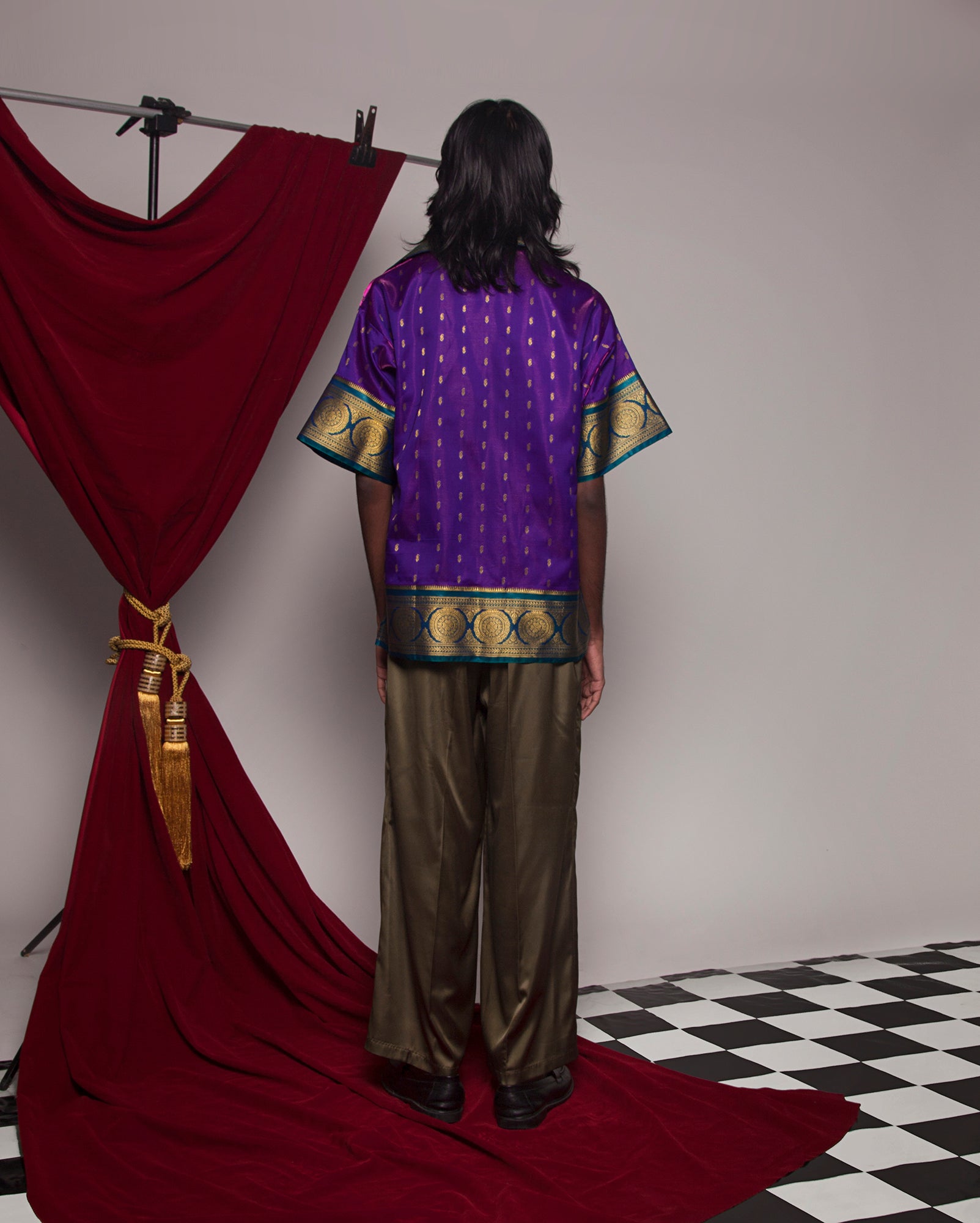 Sari Shirt (Purple)