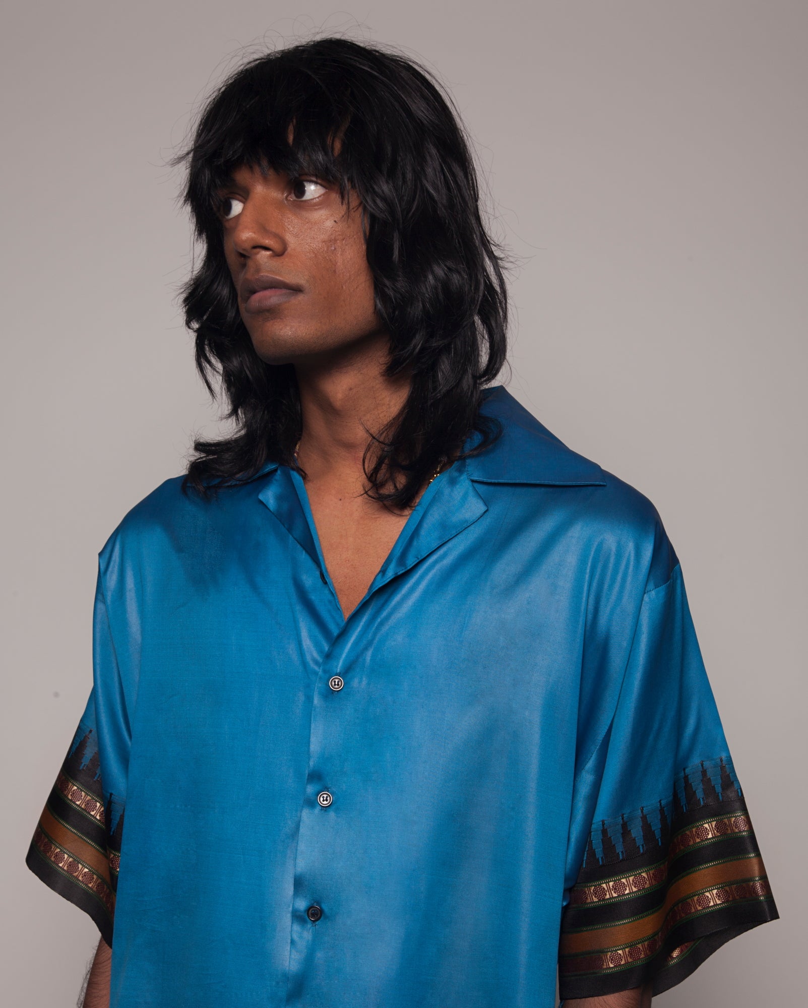 Sari Shirt (Blue)