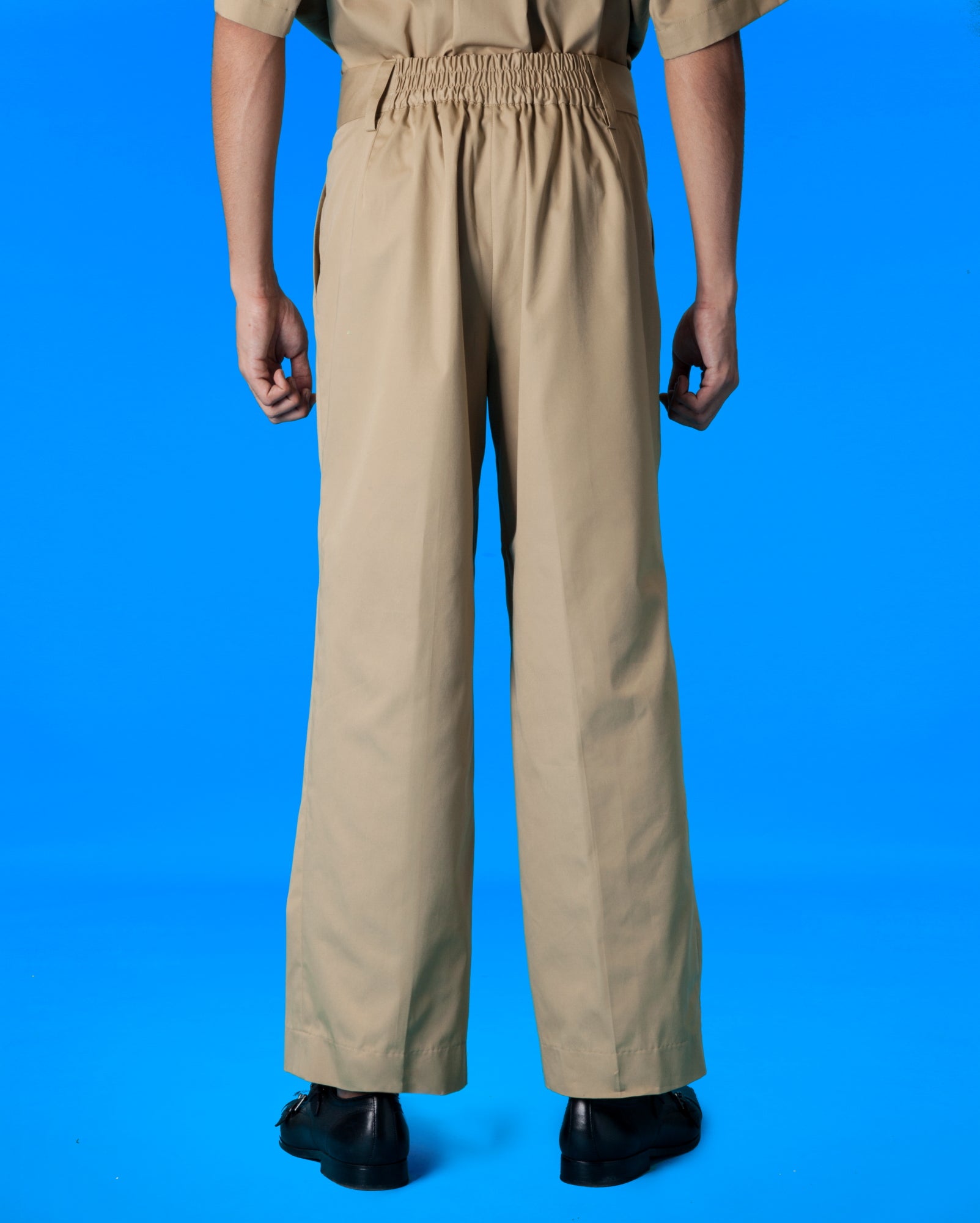 Cotton Gaucho Pants (Khaki)