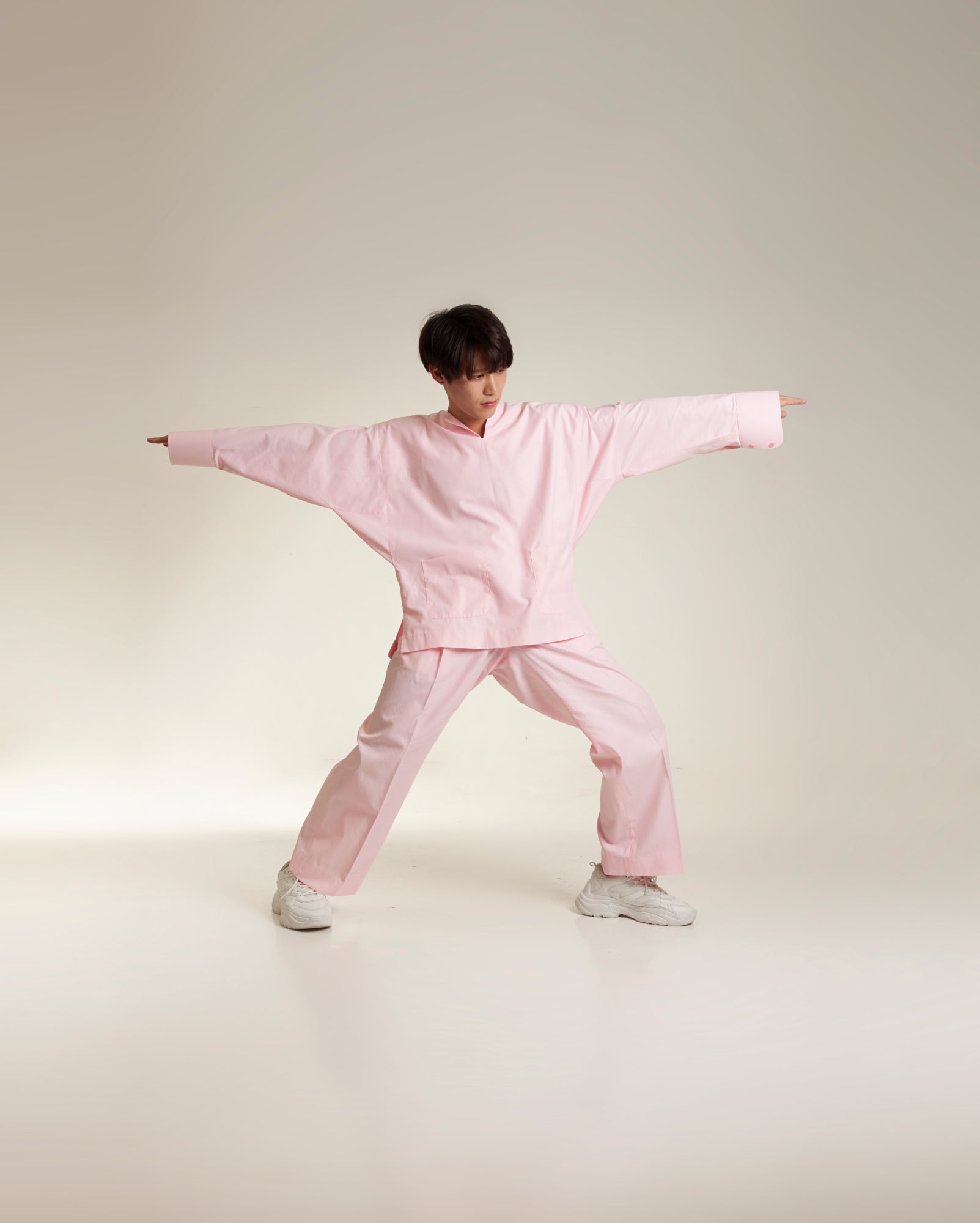 Cuff Baju Melayu Set (Baby Pink)