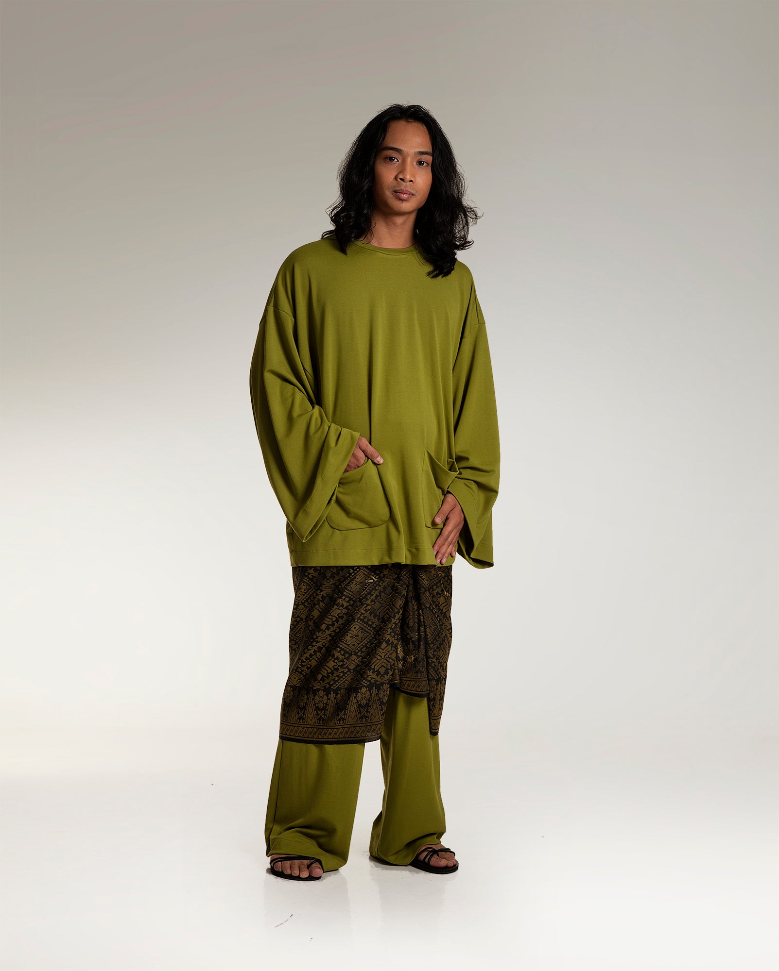 R21 Baju Lycra (Green)