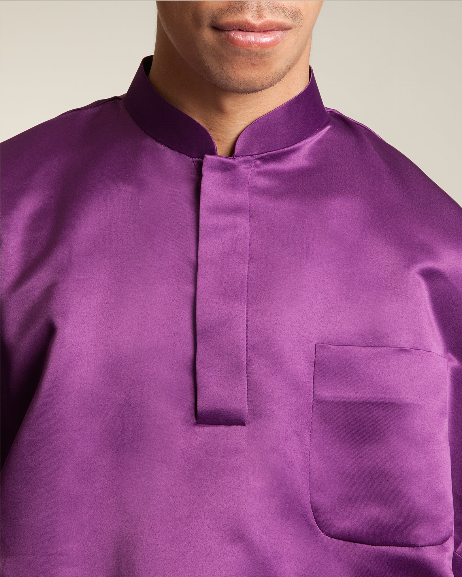 TTFGA Baju Melayu Oversaiz Set (Royal Purple)