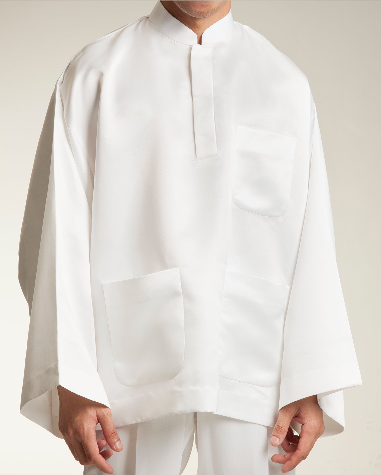 TTFGA Baju Melayu Oversaiz Set (White)
