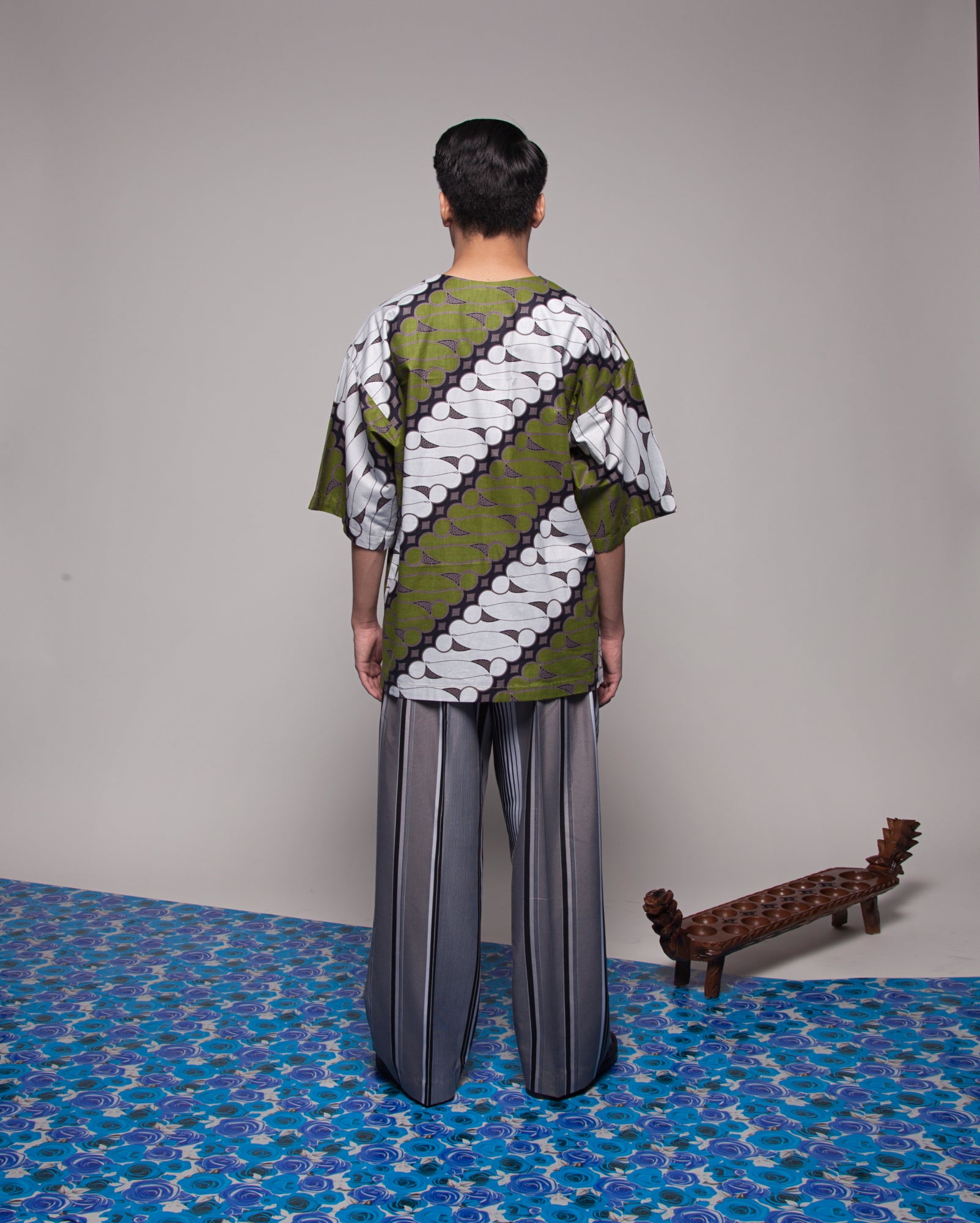 Baju Kedah Batik Parang